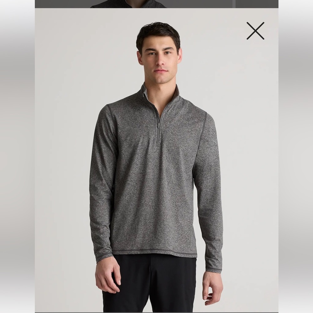 Men’s Rei Co-op 1/4 zip Performance Stretch Pullover long sleeve shirt sweater